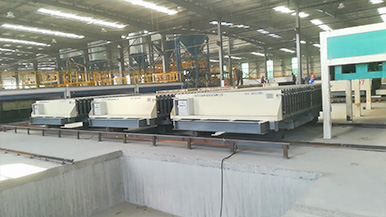 臥式成組立模成型機-裝配式輕質條板生產線-自主創新研發 產量翻倍