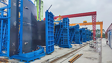 風電混塔管片模具-風電混塔模具-裝配式混塔模具